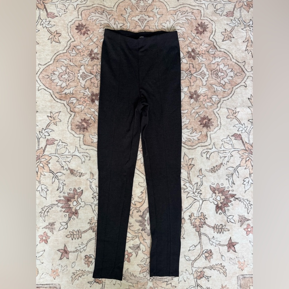 EXPRESS Dark Grey High-Waisted Leggings